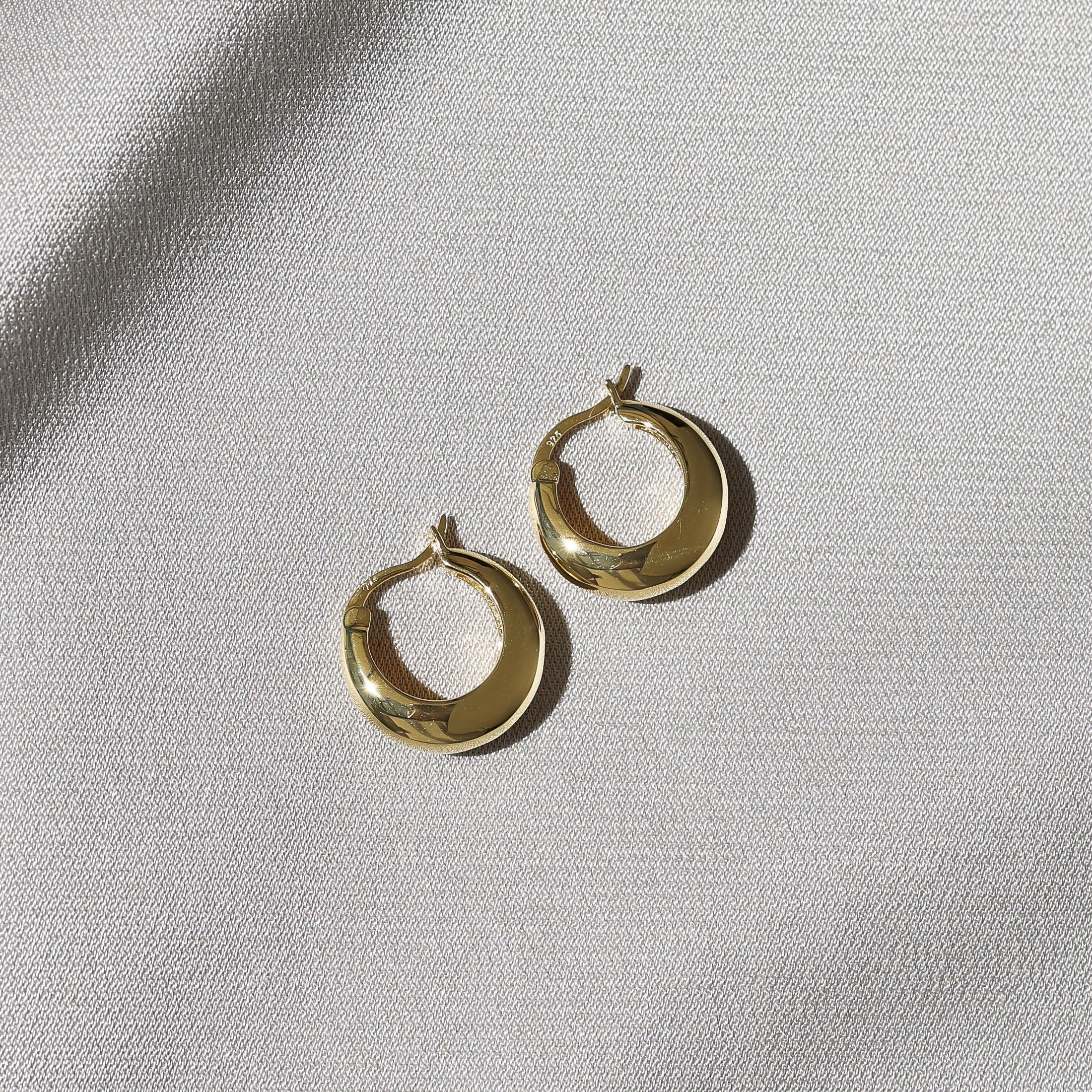 Classic Round Hoop Earrings