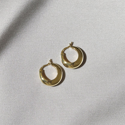 Classic Round Hoop Earrings 11