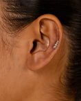 Load image into Gallery viewer, 0.05 TCW Round Lab Grown Diamond Stud Earrings - Elegant Sparkle
