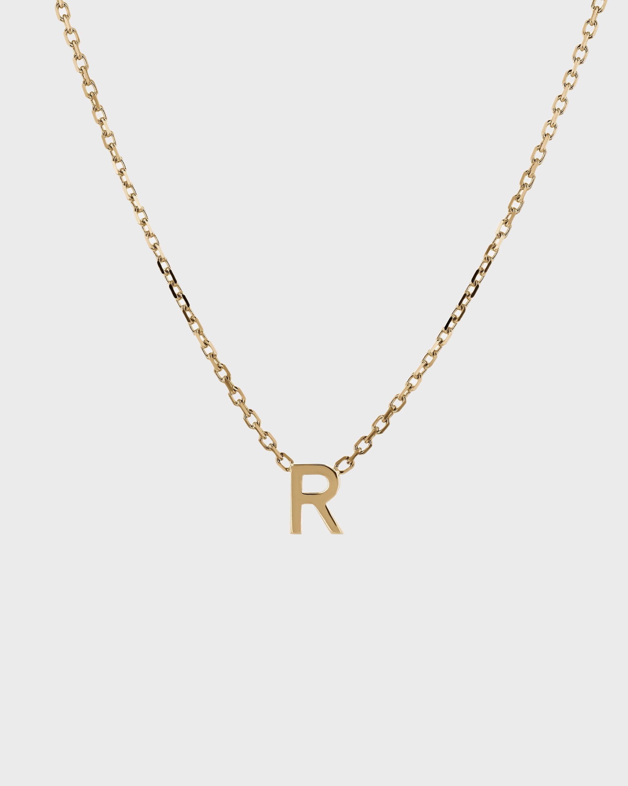 Elegant Gold Initial Choker Necklace