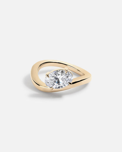 Solitaire Cathedral- 1.8 CT Cushion Lab Grown Diamond Wedding Band