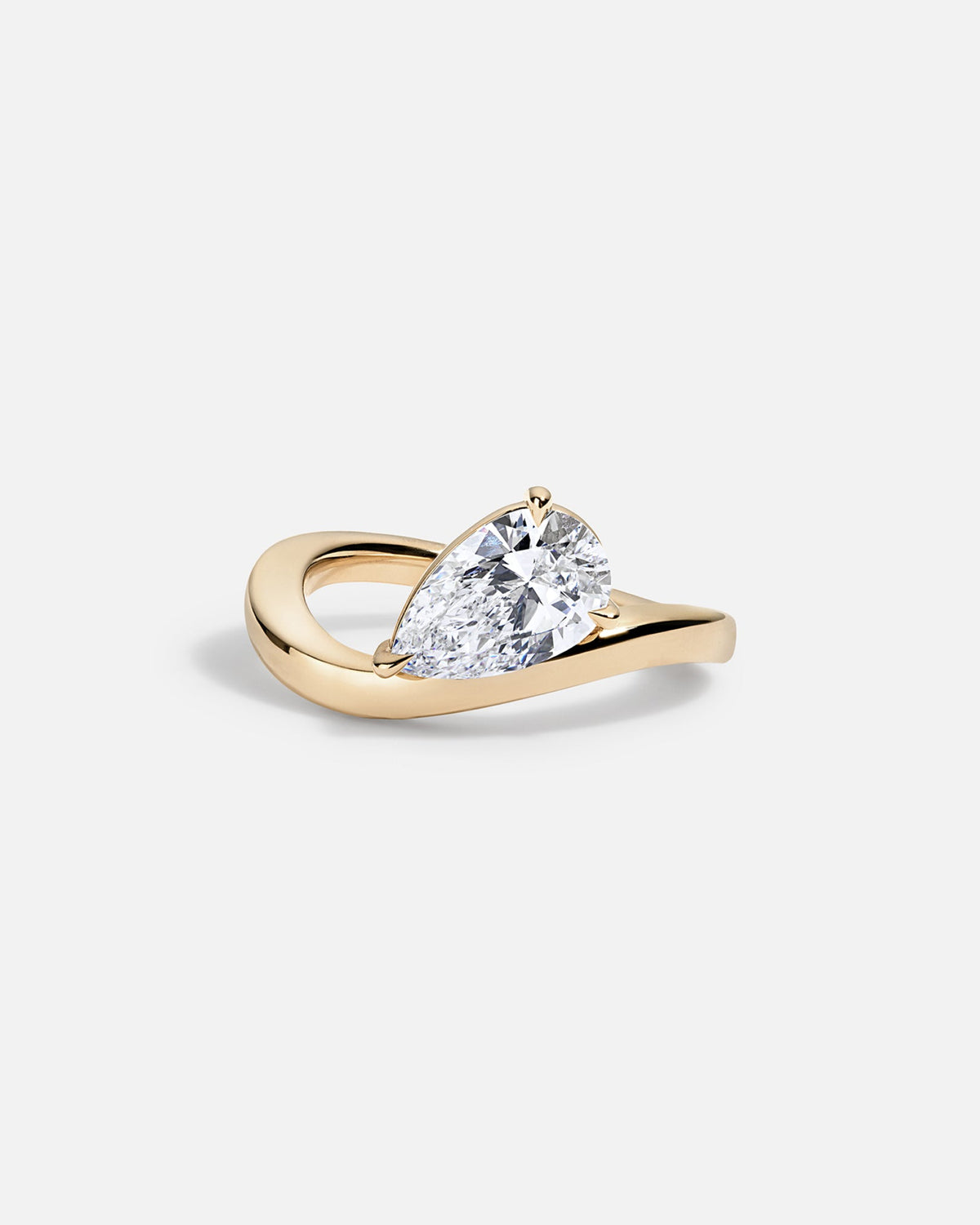Solitaire Cathedral- 1.8 CT Cushion Lab Grown Diamond Wedding Band