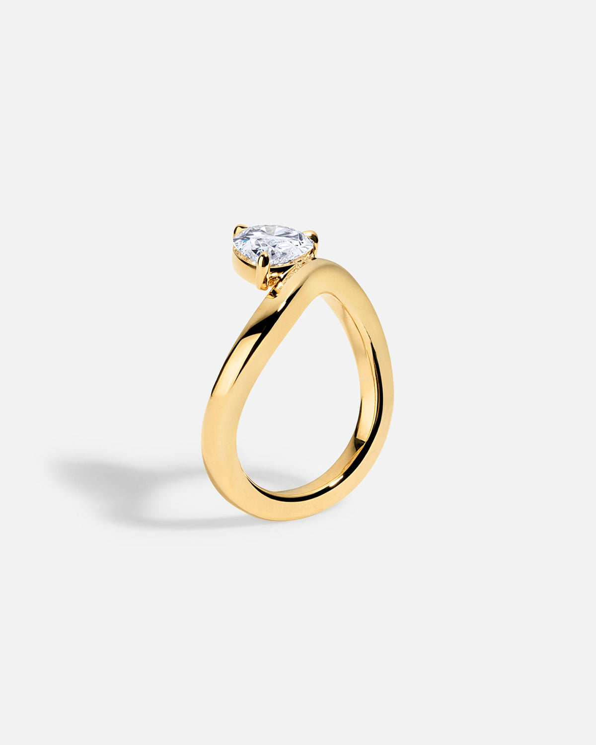 Solitaire Cathedral- 1.8 CT Cushion Lab Grown Diamond Wedding Band
