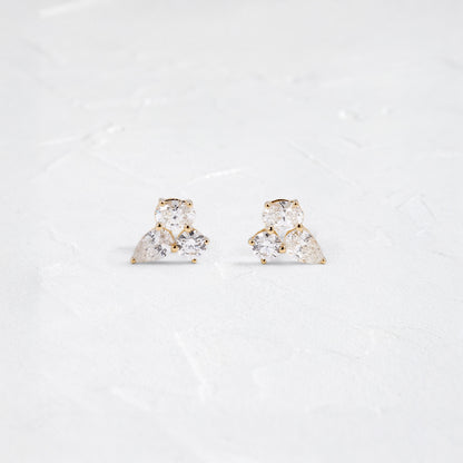 Solitaire- 1.0CT Oval Lab Grown Diamond Earrings
