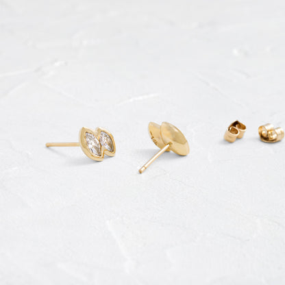 Solitaire- 1.0CT Oval Lab Grown Diamond Earrings