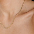 Load image into Gallery viewer, Simple Fine Curb Chain Necklace
