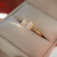 Load image into Gallery viewer, Elegant 1.50 CT Radiant Cut Lab-Grown Diamond Solitaire Ring
