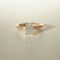 Load image into Gallery viewer, 1.0 CT Radiant Lab-Grown Diamond Solitaire Engagement Ring
