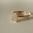 Load image into Gallery viewer, 1.0 CT Radiant Lab-Grown Diamond Solitaire Engagement Ring
