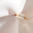 Load image into Gallery viewer, 1.50 CT Radiant Lab-Created Diamond Solitaire Engagement Ring
