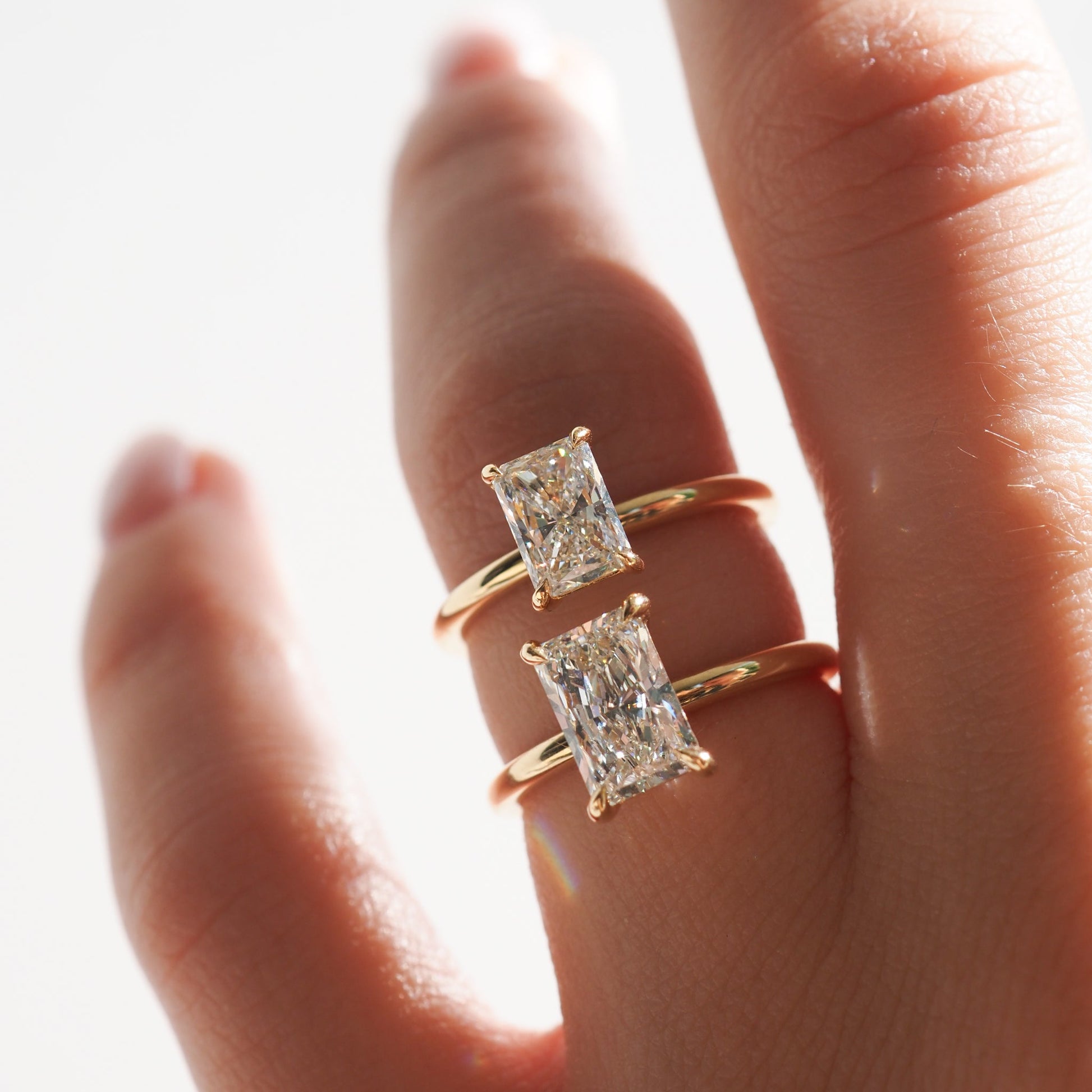 Solitaire-Oval Lab Grown Diamond Engagement Ring