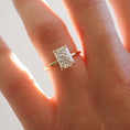 Load image into Gallery viewer, 2.0 CT Radiant Lab-Grown Diamond Solitaire Elegance Ring
