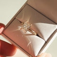 Load image into Gallery viewer, 2.0 CT Radiant Lab-Grown Diamond Solitaire Elegance Ring
