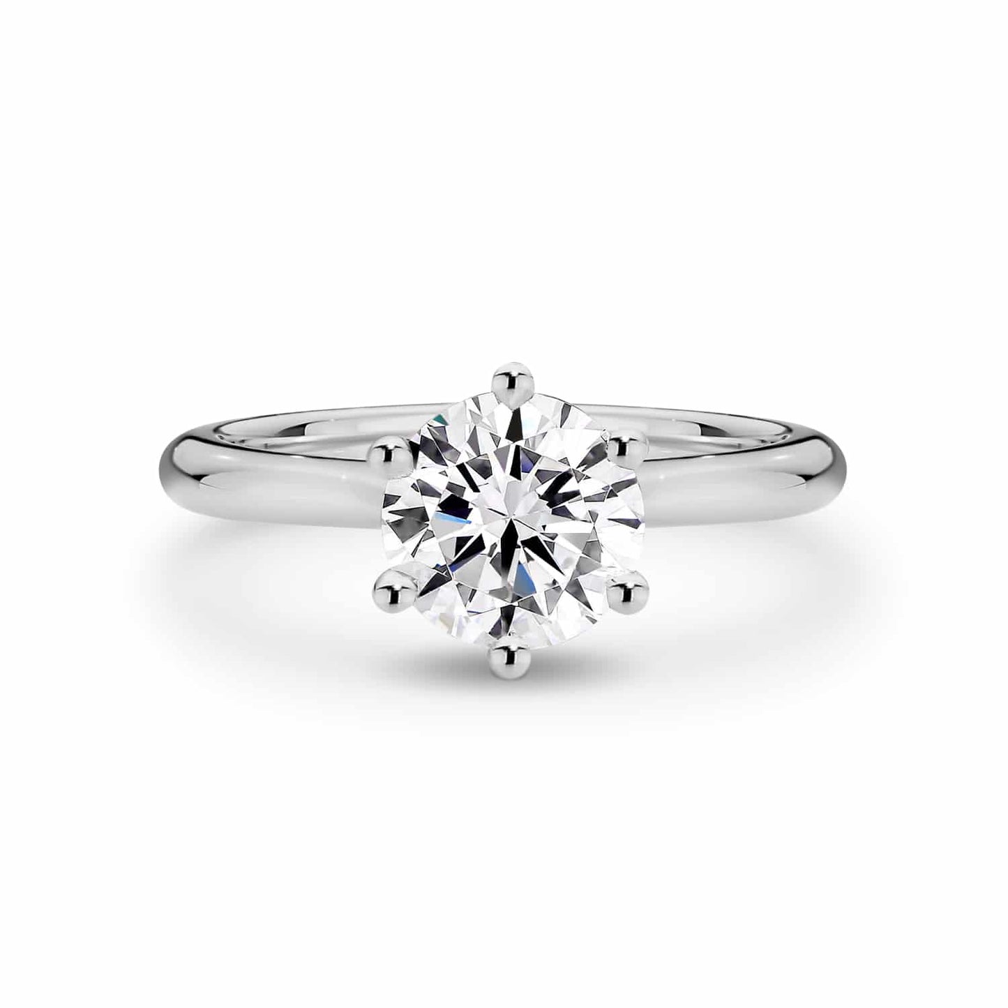 Solitaire-Oval Lab Grown Diamond Engagement Ring