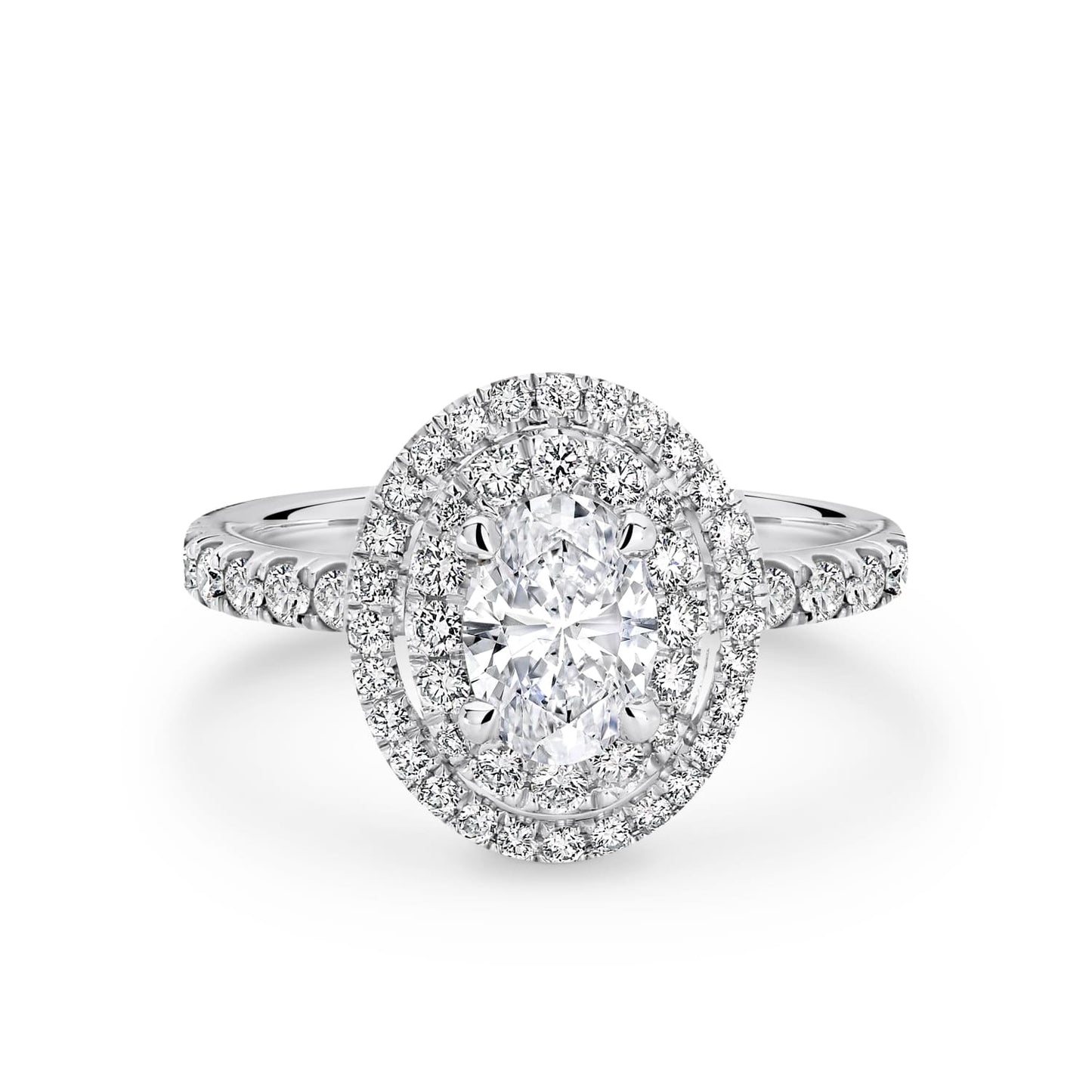 Solitaire-Oval Lab Grown Diamond Engagement Ring