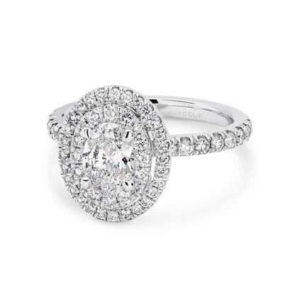 Solitaire-Oval Lab Grown Diamond Engagement Ring