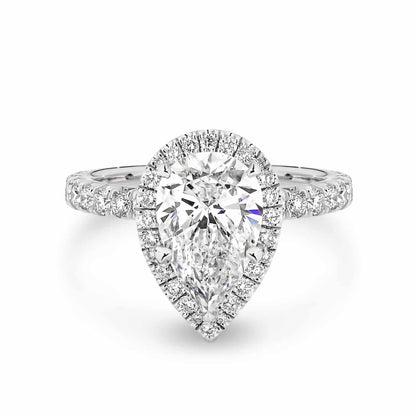 Solitaire-Oval Lab Grown Diamond Engagement Ring