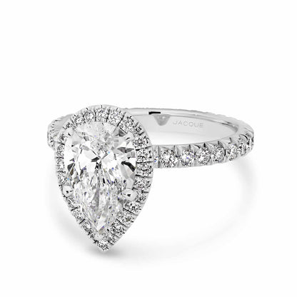 Solitaire-Oval Lab Grown Diamond Engagement Ring