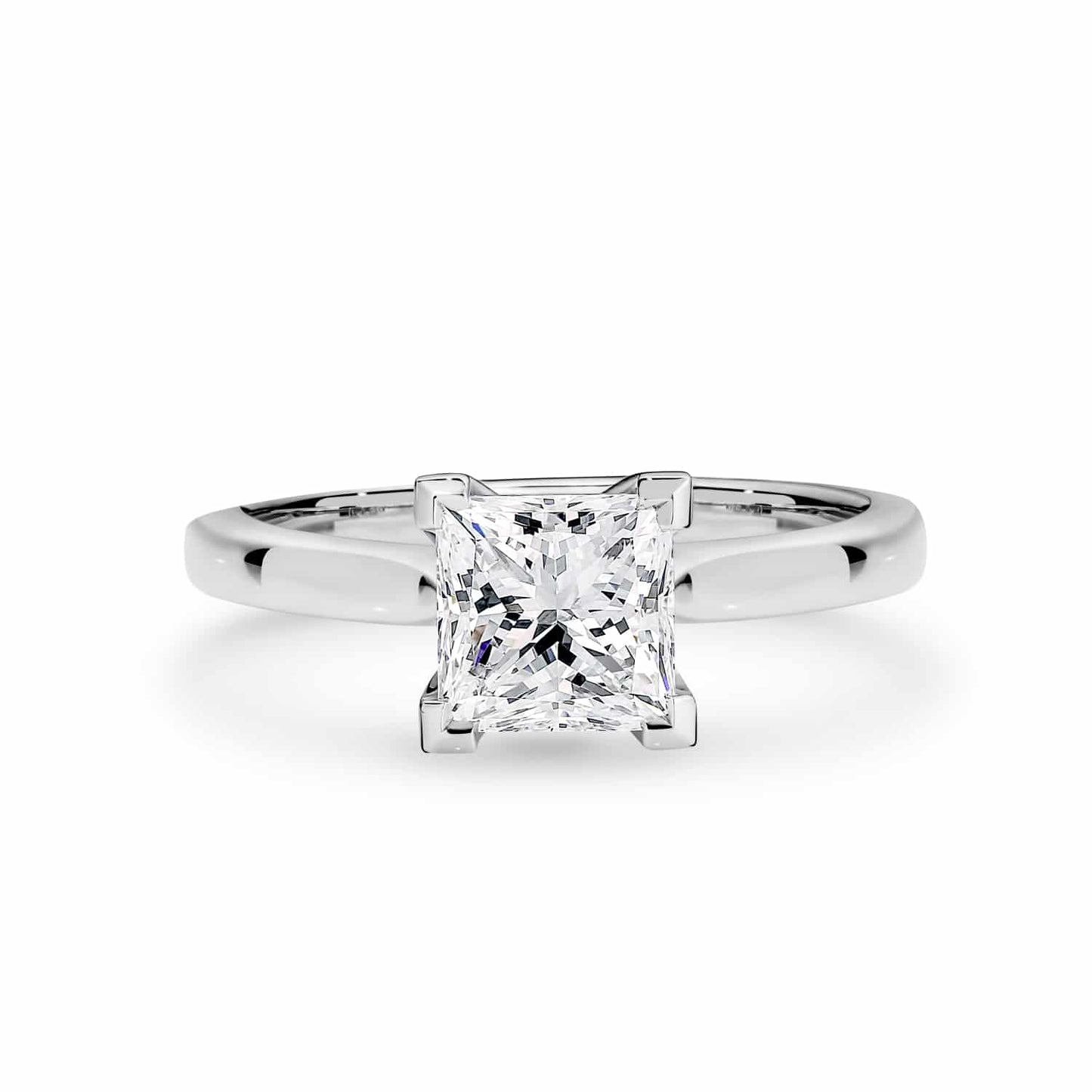 Solitaire-Oval Lab Grown Diamond Engagement Ring