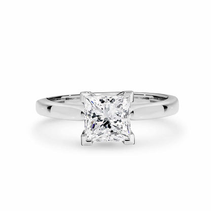 Solitaire-Oval Lab Grown Diamond Engagement Ring