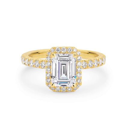 Solitaire-Oval Lab Grown Diamond Engagement Ring