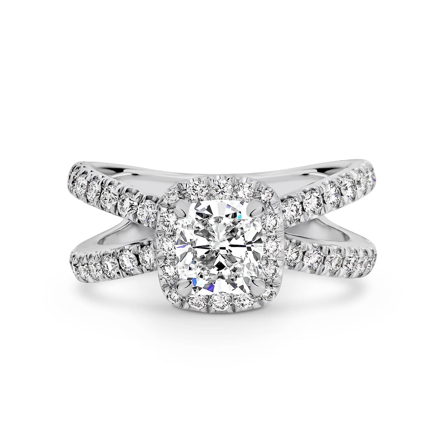 Solitaire-Oval Lab Grown Diamond Engagement Ring