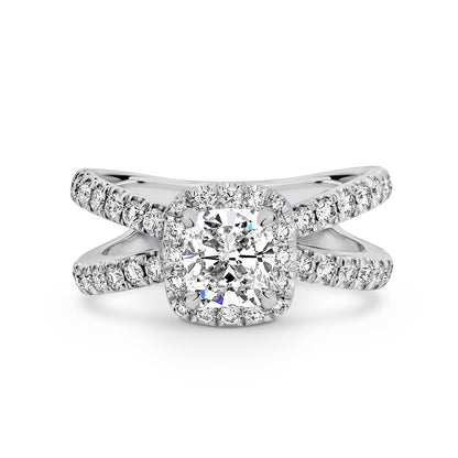 Solitaire-Oval Lab Grown Diamond Engagement Ring