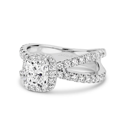 Solitaire-Oval Lab Grown Diamond Engagement Ring