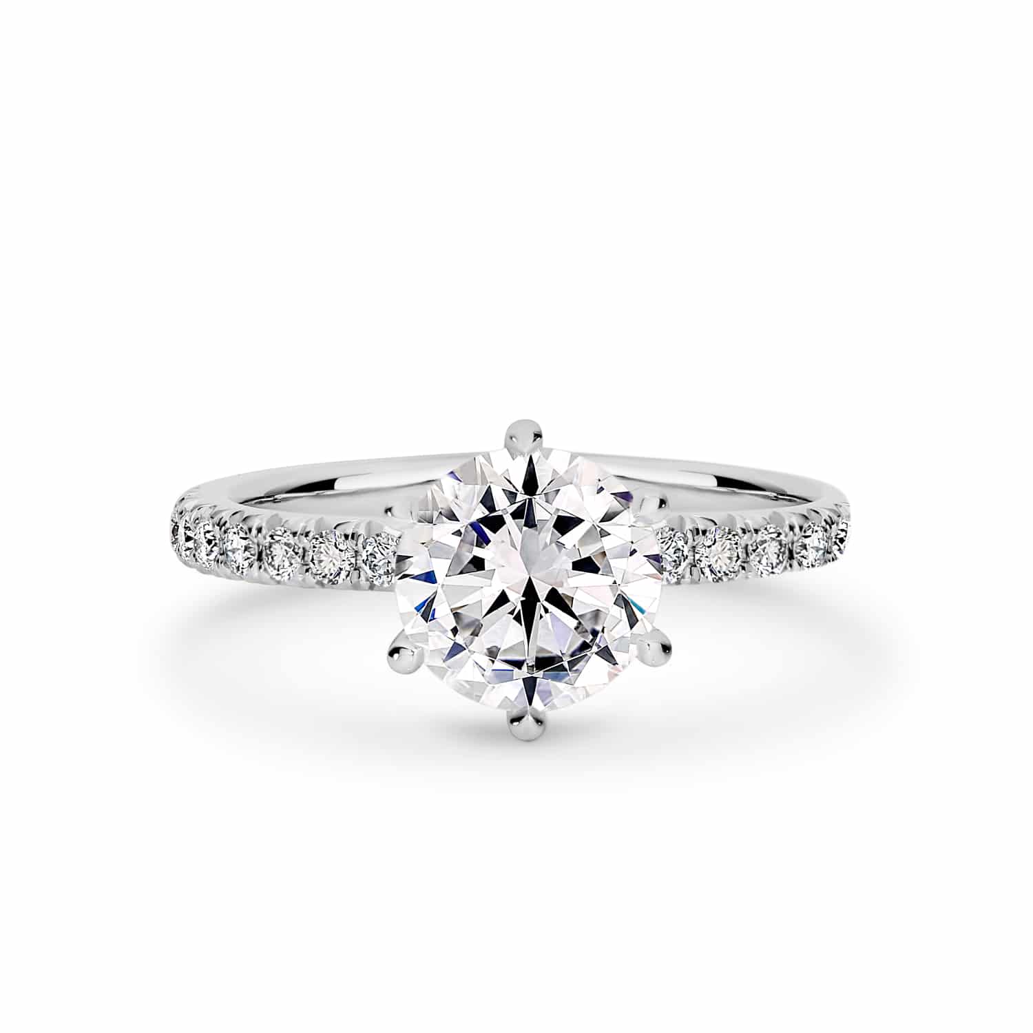 Solitaire-Oval Lab Grown Diamond Engagement Ring
