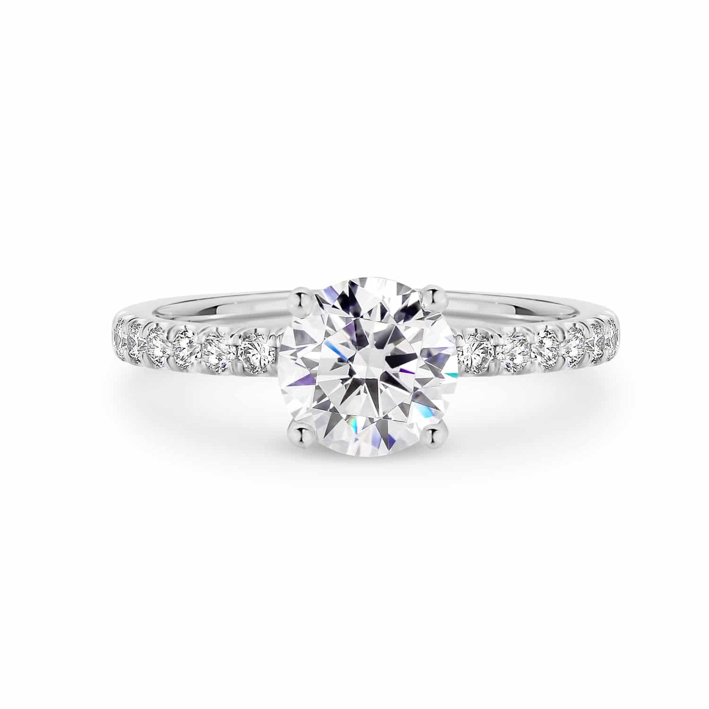 Solitaire-Oval Lab Grown Diamond Engagement Ring