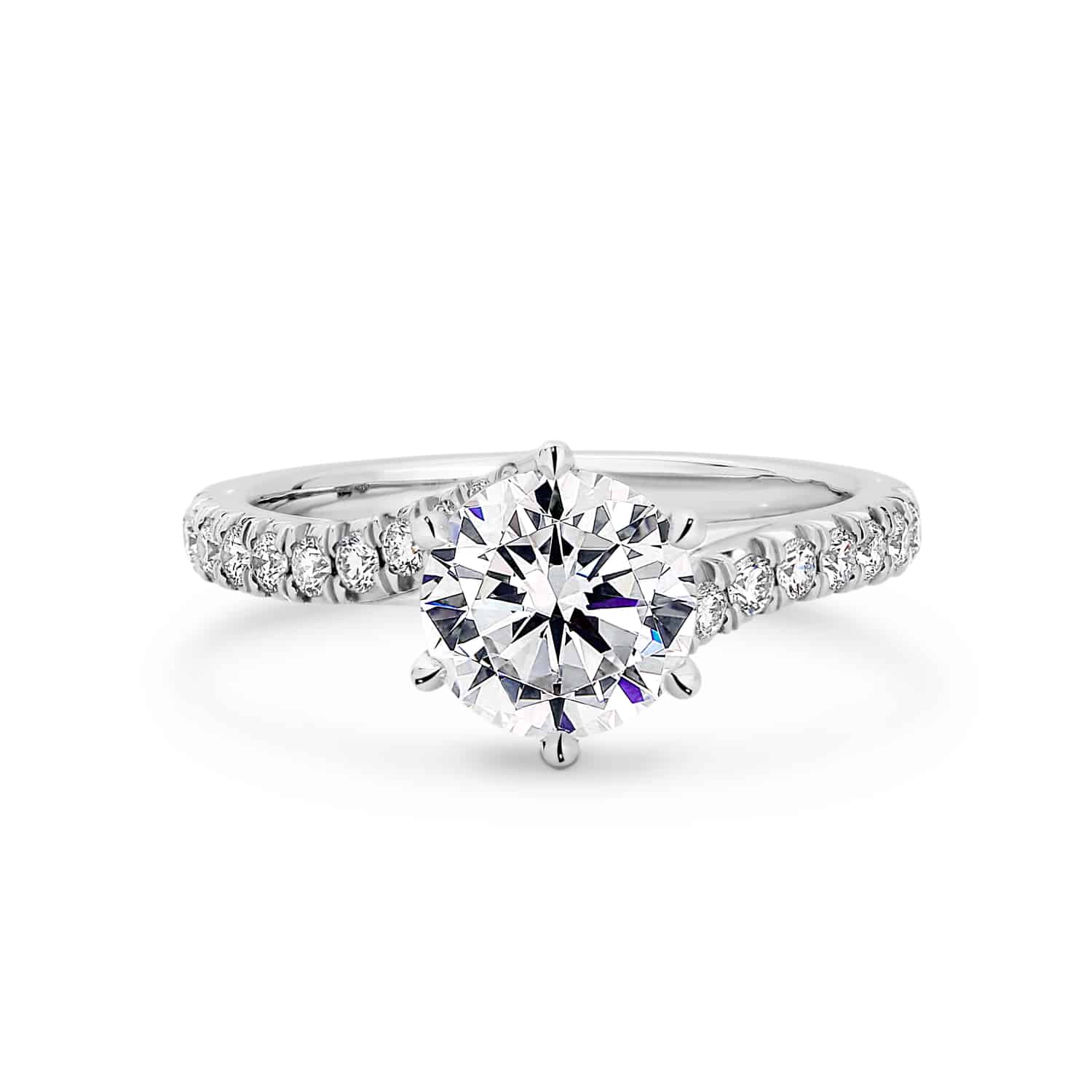 Solitaire-Oval Lab Grown Diamond Engagement Ring