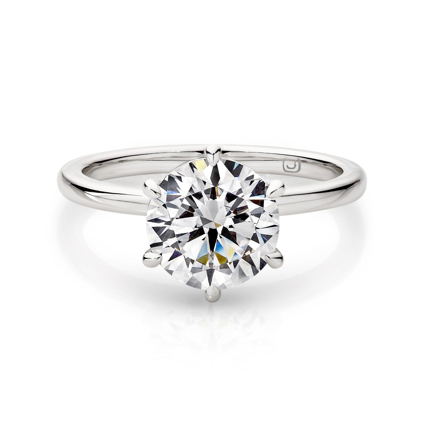 Solitaire-Oval Lab Grown Diamond Engagement Ring