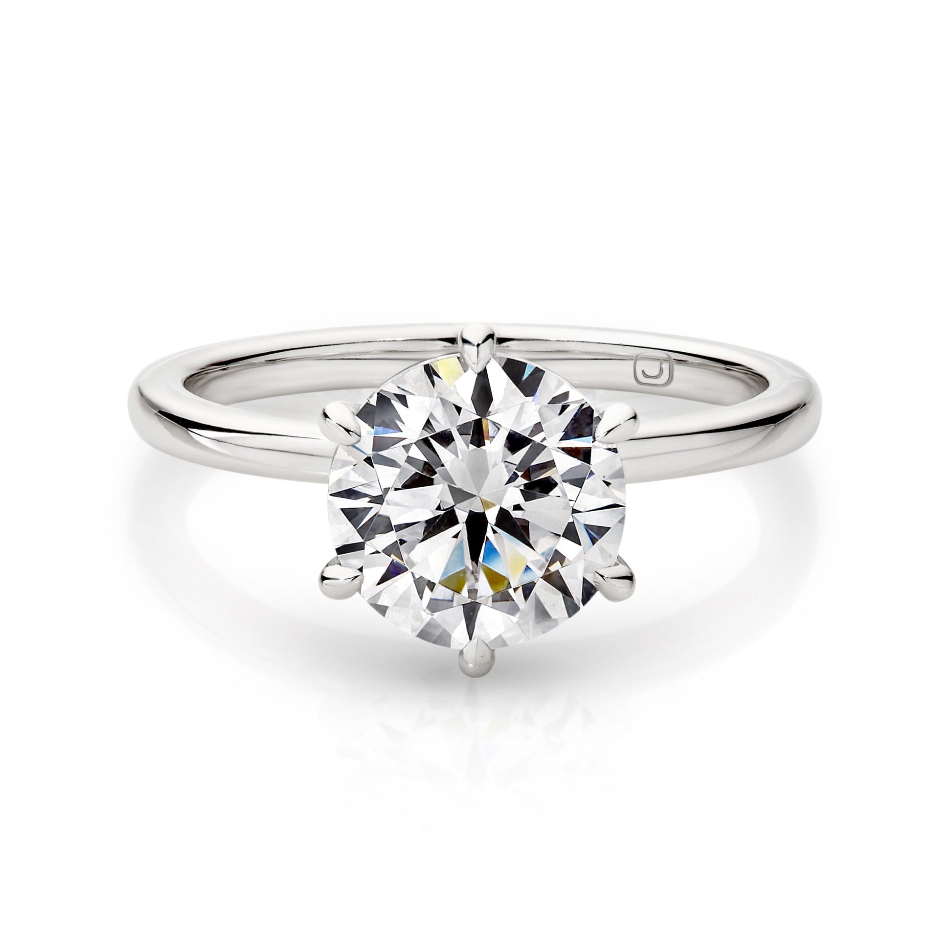 Solitaire-Oval Lab Grown Diamond Engagement Ring