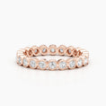 Load image into Gallery viewer, 1.65 TCW Round Stones Full Eternity Wedding Band
