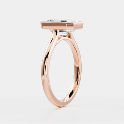 Solitaire-Oval Lab Grown Diamond Engagement Ring