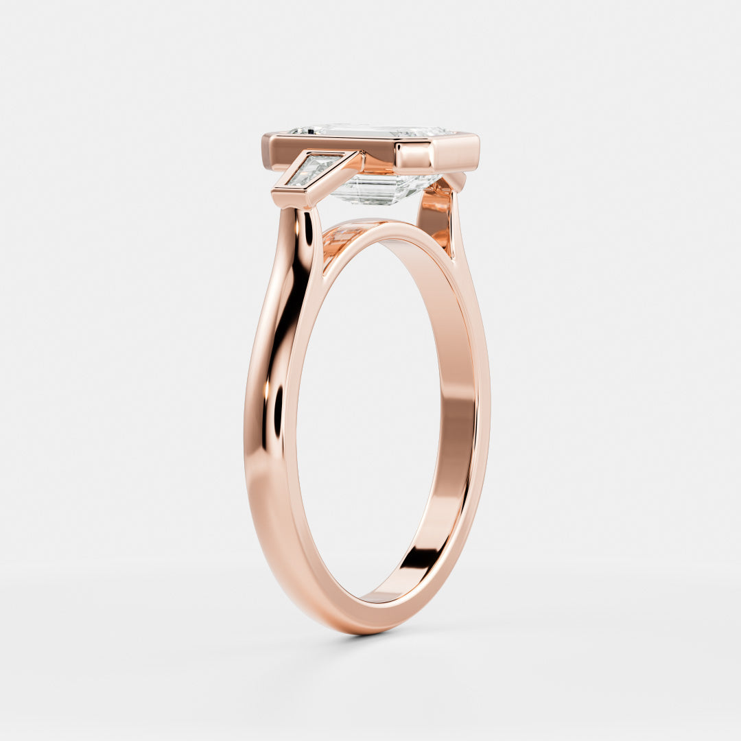 Solitaire-Oval Lab Grown Diamond Engagement Ring