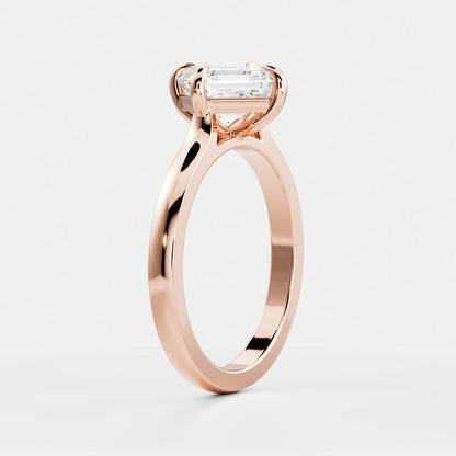 Solitaire-Oval Lab Grown Diamond Engagement Ring