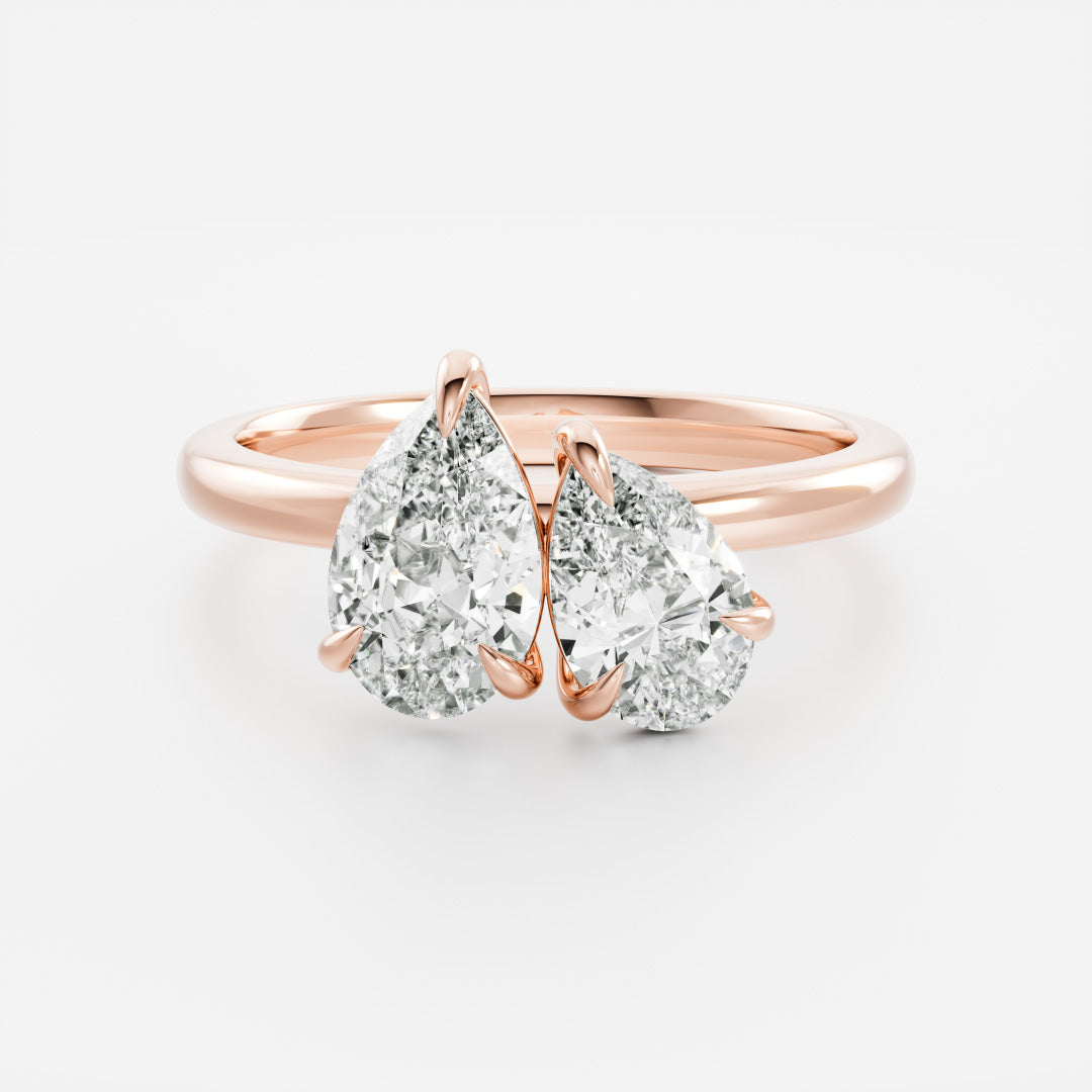 Solitaire-Oval Lab Grown Diamond Engagement Ring