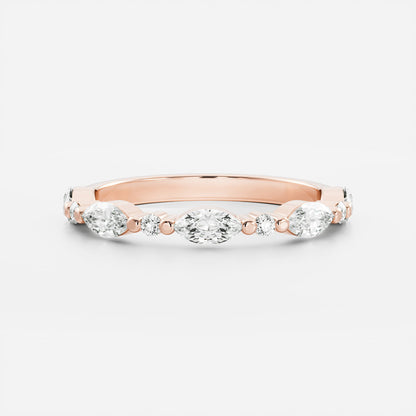 Eternity- 0.50 CT Round Lab Grown Diamond Wedding Band