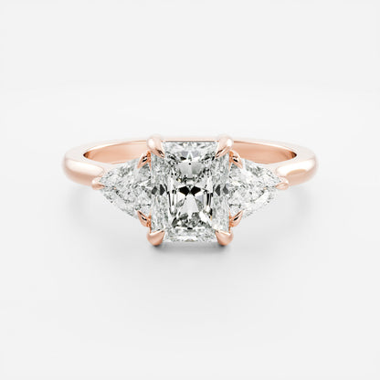 Solitaire- 1.0 CT Oval Moissanite Engagement Ring