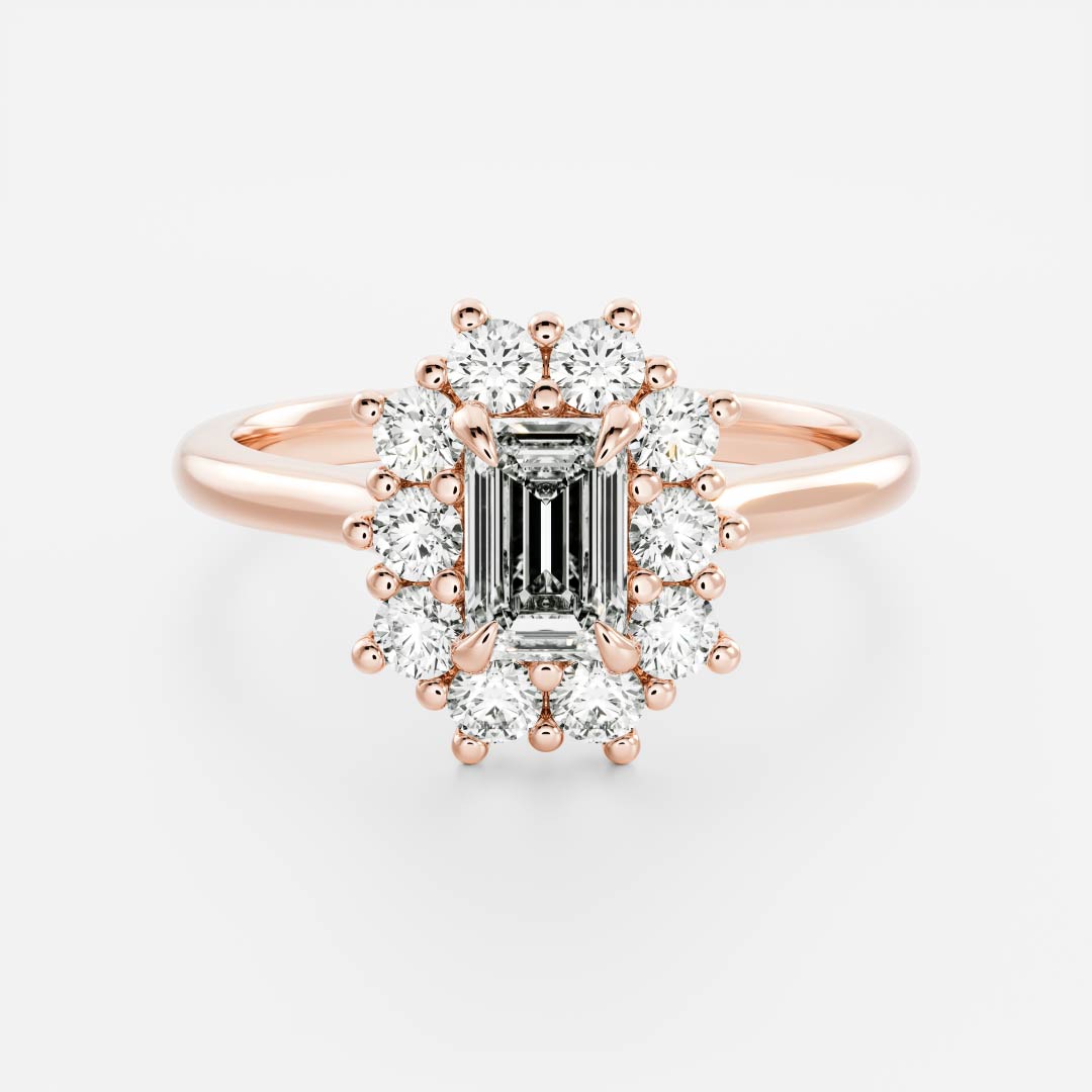 Solitaire-Oval Lab Grown Diamond Engagement Ring