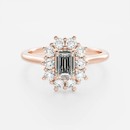 Solitaire-Oval Lab Grown Diamond Engagement Ring