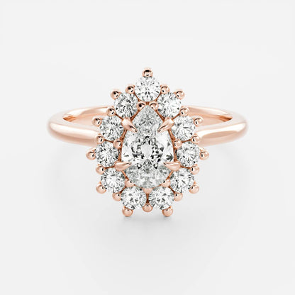 Solitaire- 1.0 CT Oval Moissanite Engagement Ring