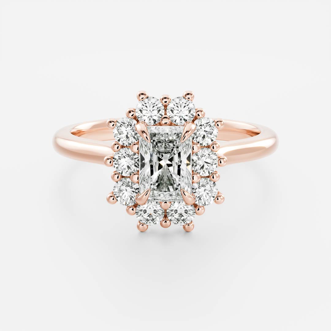 Solitaire-Oval Lab Grown Diamond Engagement Ring