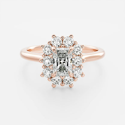 Solitaire-Oval Lab Grown Diamond Engagement Ring