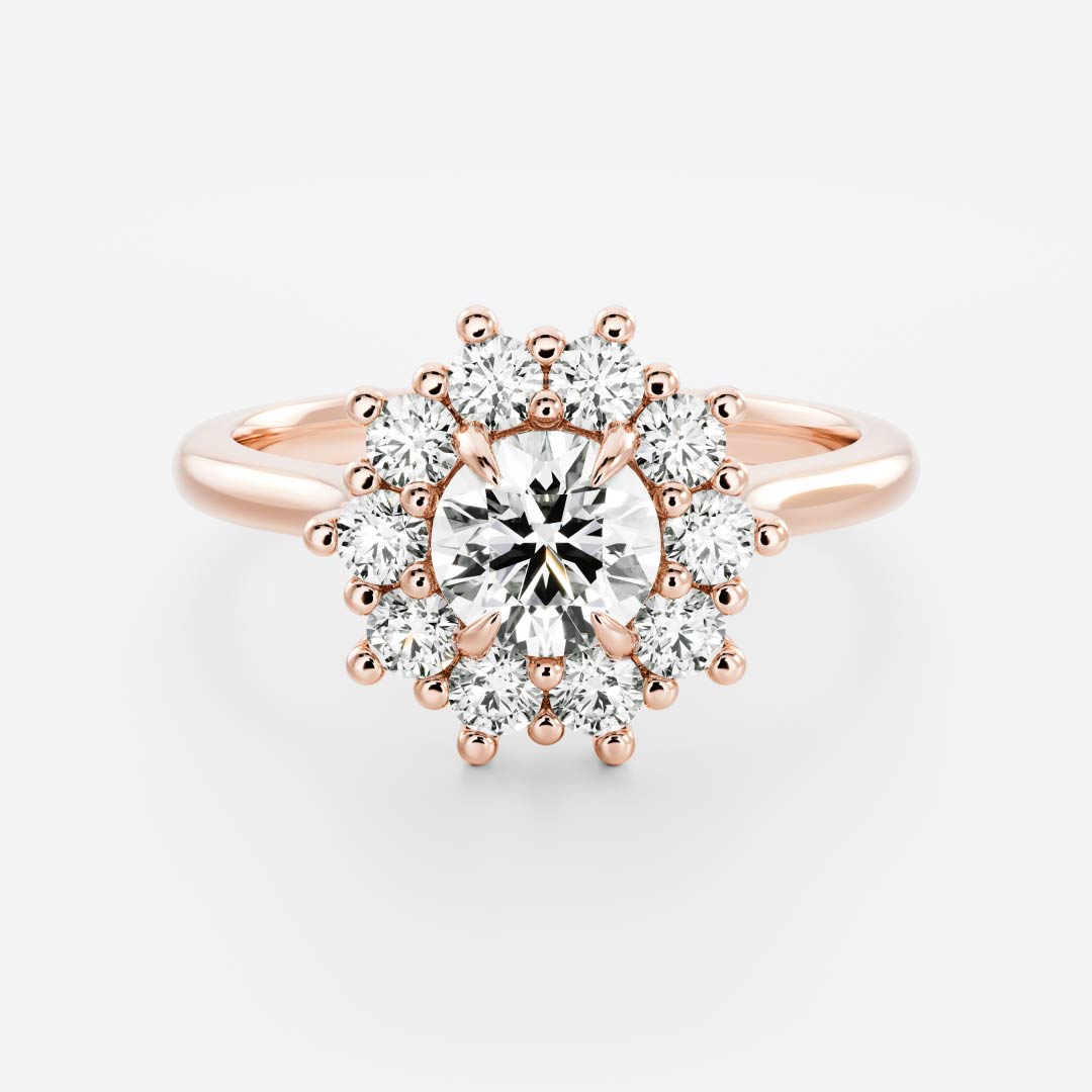 Solitaire- 1.0 CT Oval Moissanite Engagement Ring