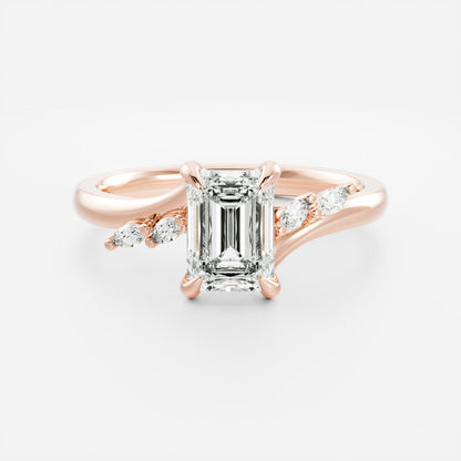 Solitaire-Oval Lab Grown Diamond Engagement Ring