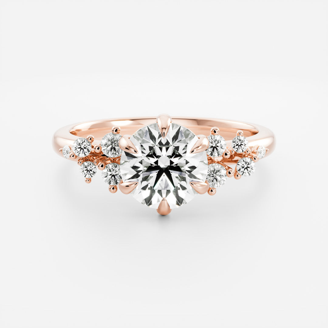 Solitaire-Oval Lab Grown Diamond Engagement Ring