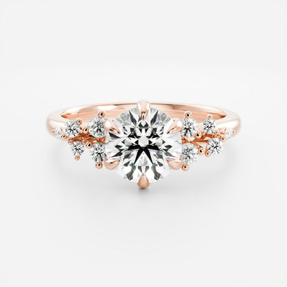 Solitaire-Oval Lab Grown Diamond Engagement Ring