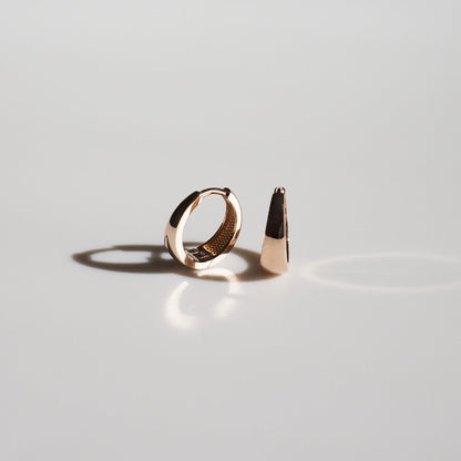 Tapered Huggies Earrings 4